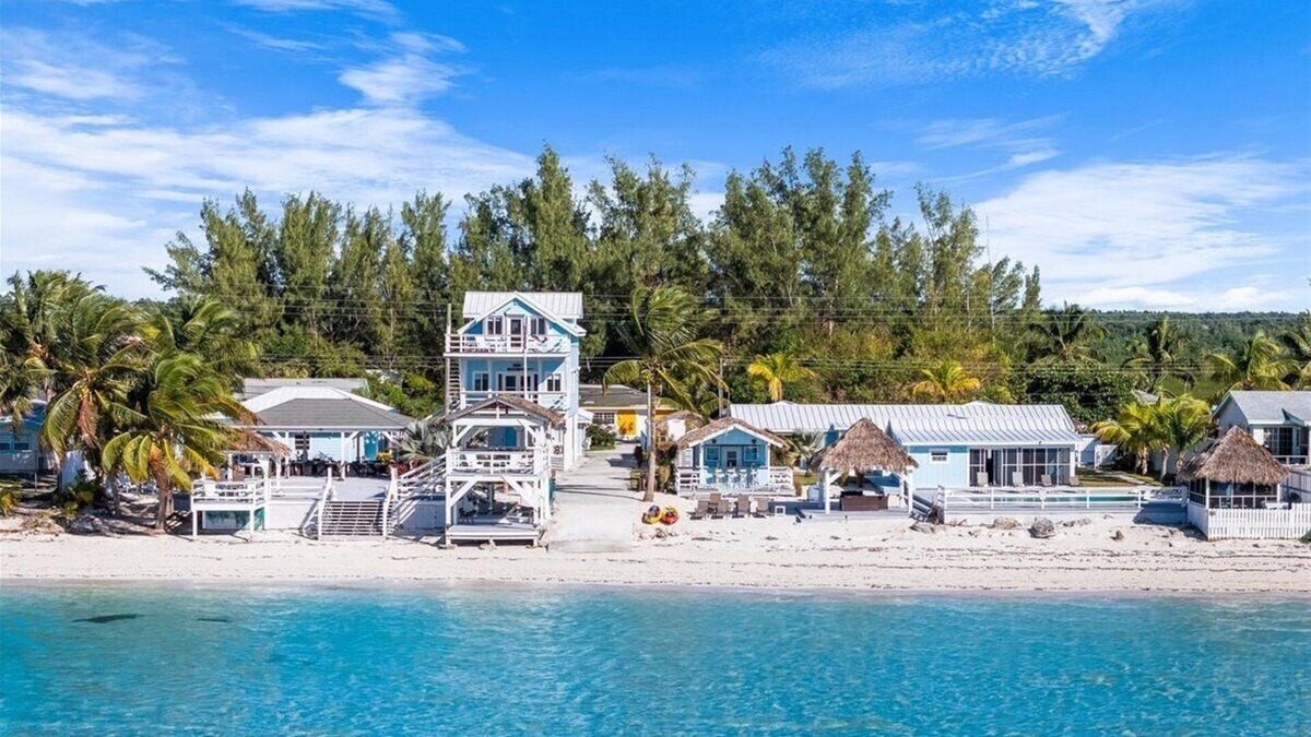 Bahama Palm Shores House | Reith Resort - Entire beach front property, sleeps 26 w/pool in Casuarina Point