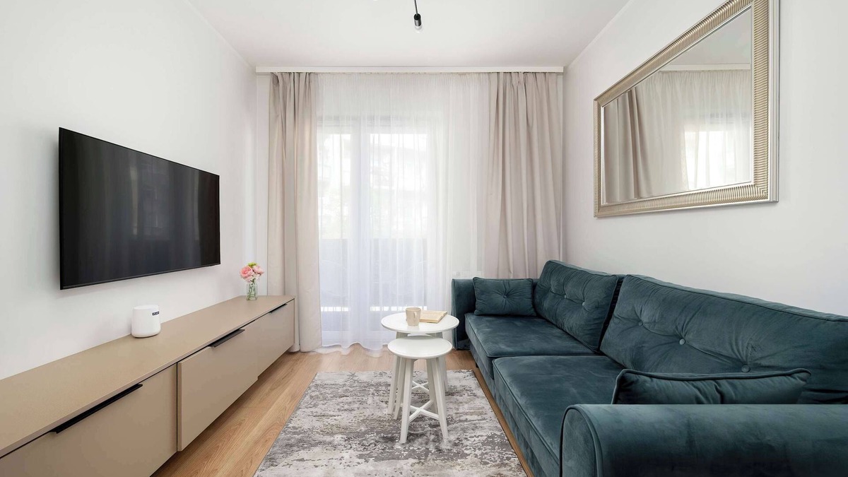 Srodmiescie Apartment | Reja 55 | Wroclaw | Stylish Apartment | Smart TV