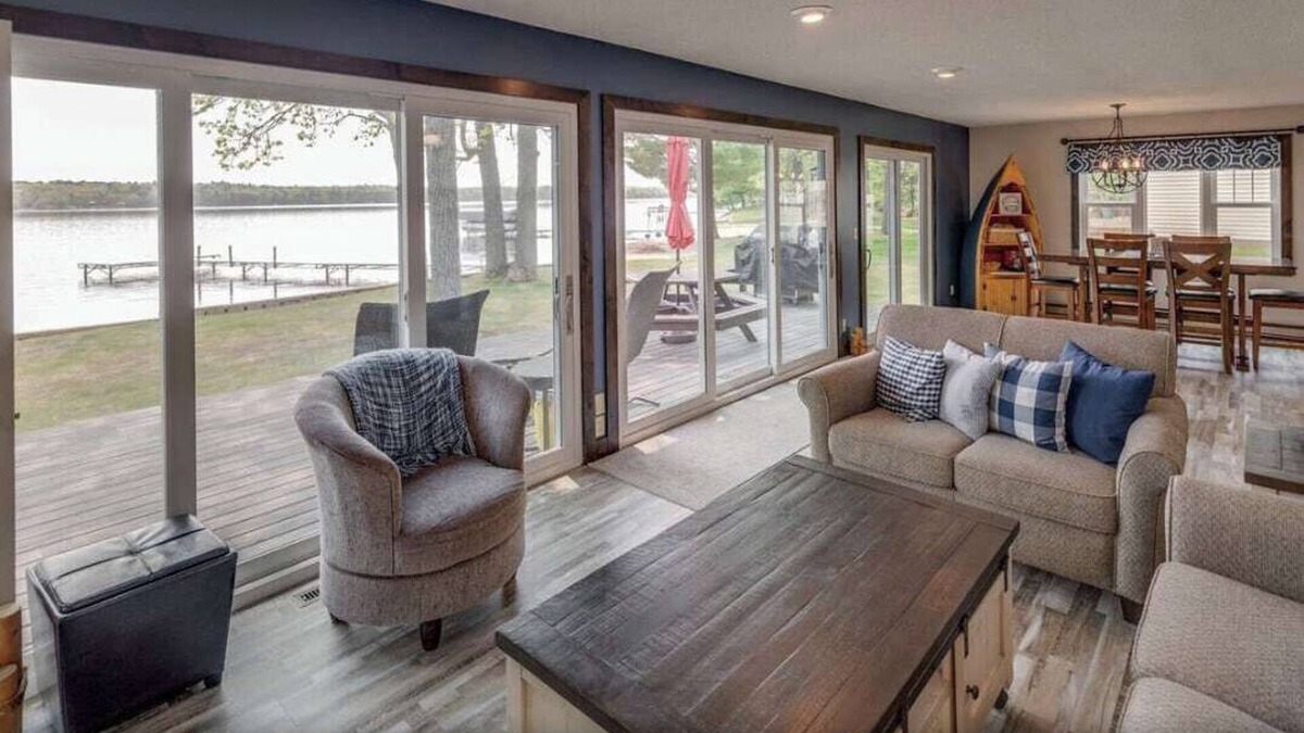 Brainerd Cabin | Relax at The Lazy Loon - Upper South Long Lake