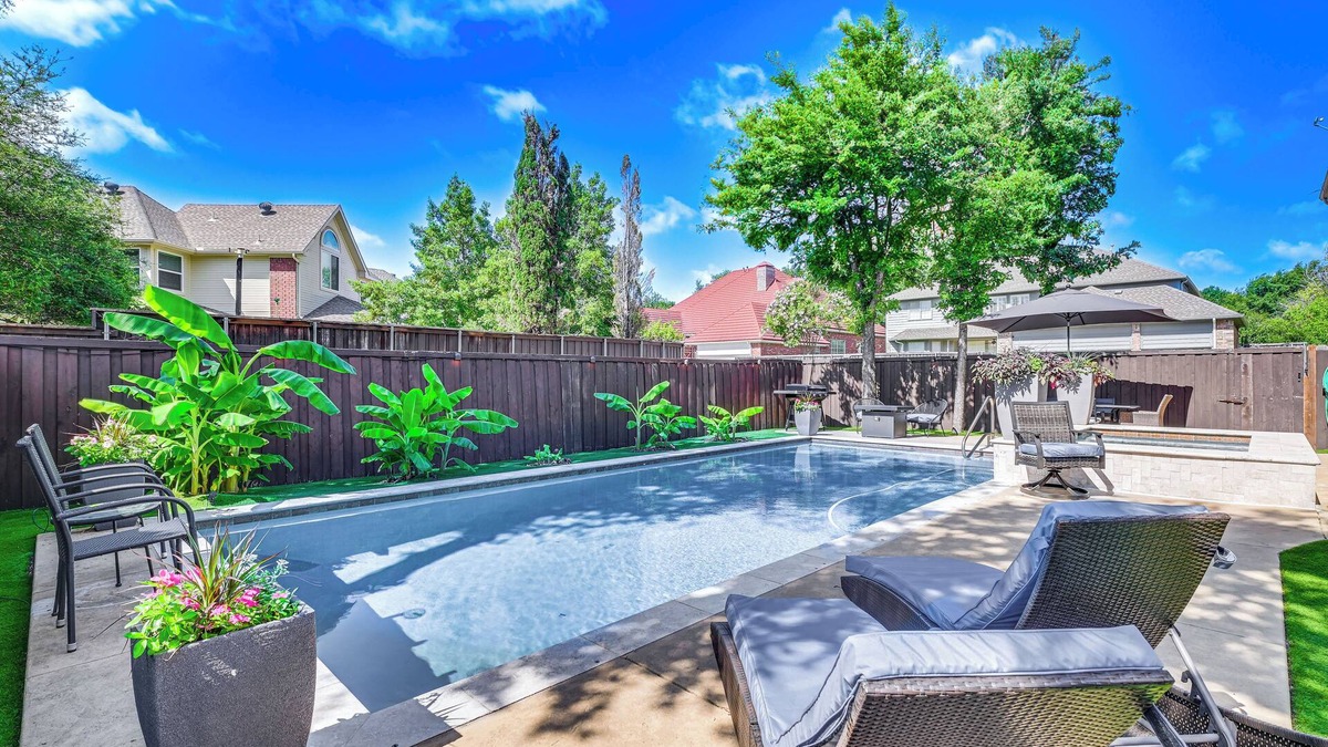 Carriage Hill House | Relax By Pool, Soak in Hot Tub: Plano Home