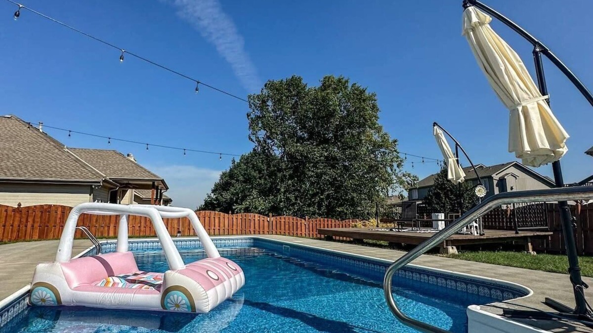 Jefferson House | Relax in Style! 5BR Home, Pool, Hot Tub & Games!