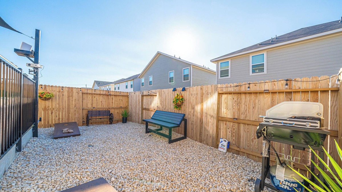 San Antonio House | Relax in this 3-bedroom retreat with games, fitness patio, and cozy charm!