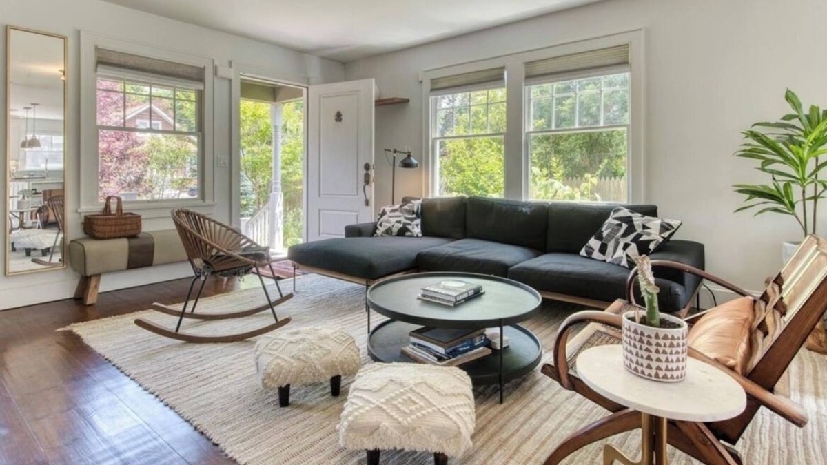 Pipes Cove House | Relax in this light-filled home, steps from the beach and a short walk to town!