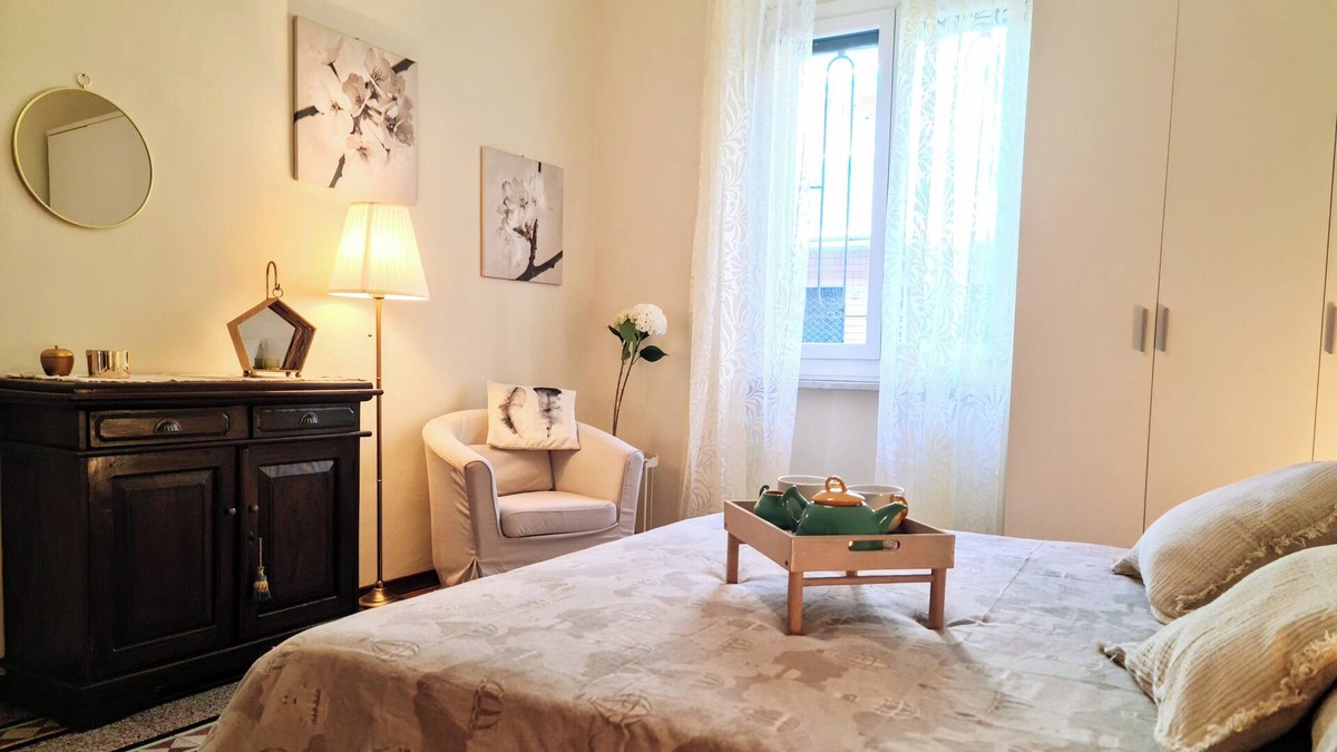 Parella Apartment | Relax in this quiet space just a stone's throw from Tesoriera Park.
