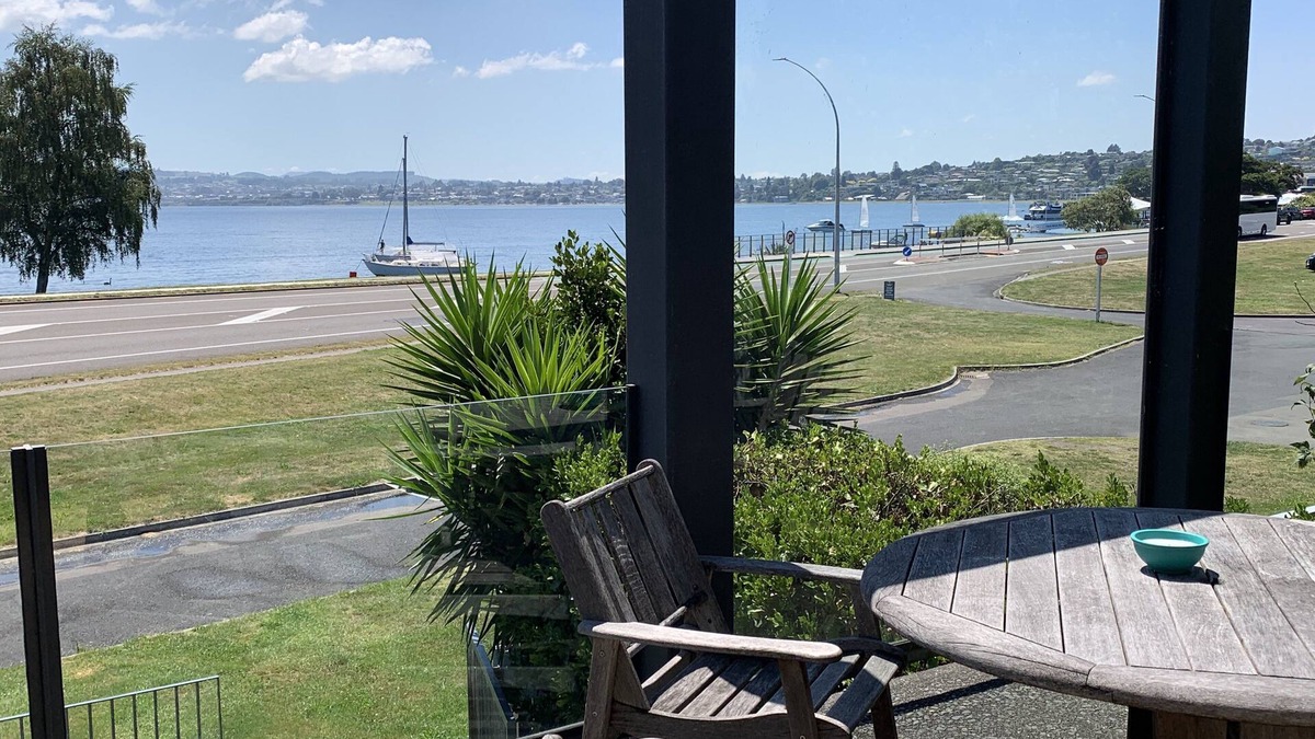 Two Mile Bay Apartment | Relax, unwind and enjoy the views from this unbeatable lakeside location.
