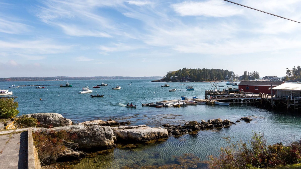 Five Islands Cottage | Relax over looking the quaint Five Islands Harbor in Georgetown Maine
