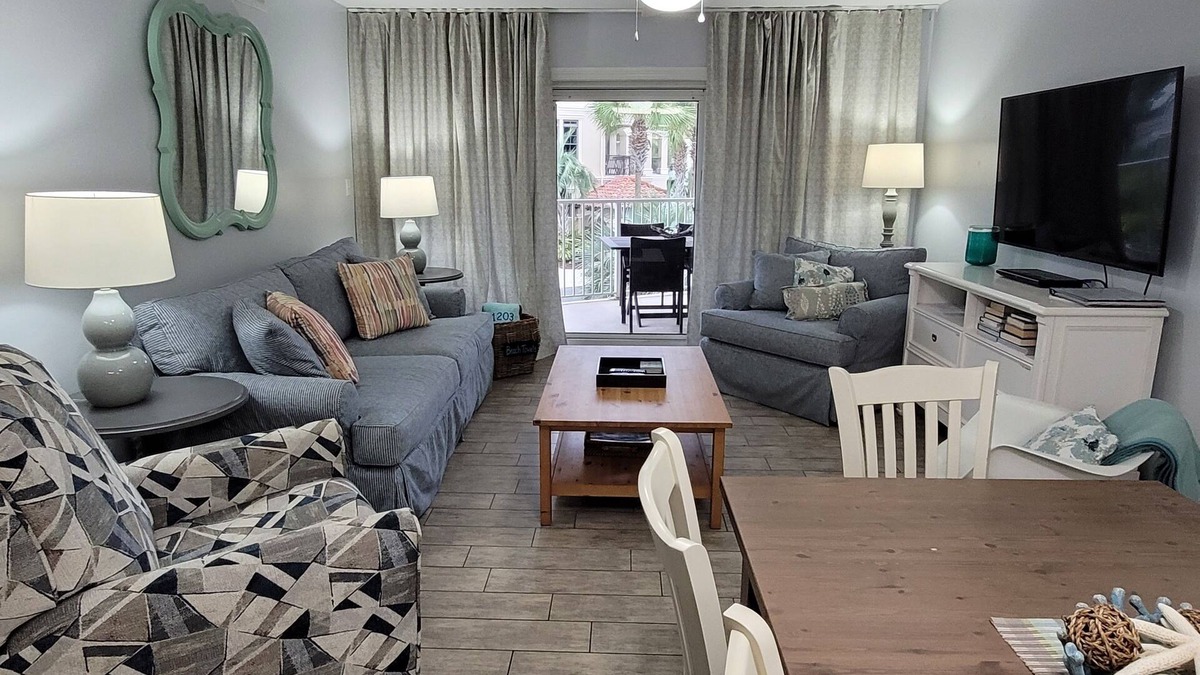 Miramar Beach Condo | RELAX & REFRESH Labor Day Opening! Oceanview 3 Bdrm 2 Bath BEACH SERVICE for 4!