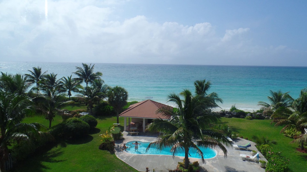 Williams Town Condo | Relax to the sound of the ocean as you fall asleep