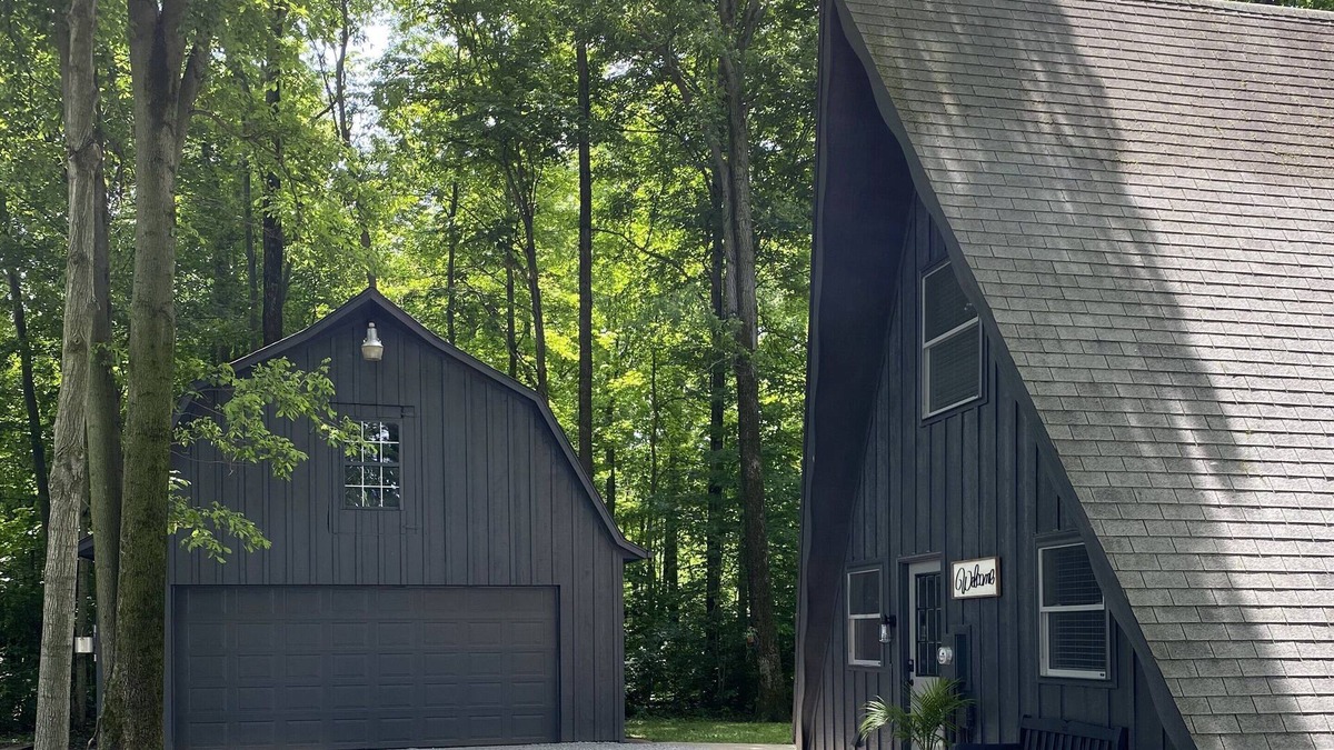 Spencerville Cabin | Relax, unwind, and unplug in this nature loving Aframe on the river.
