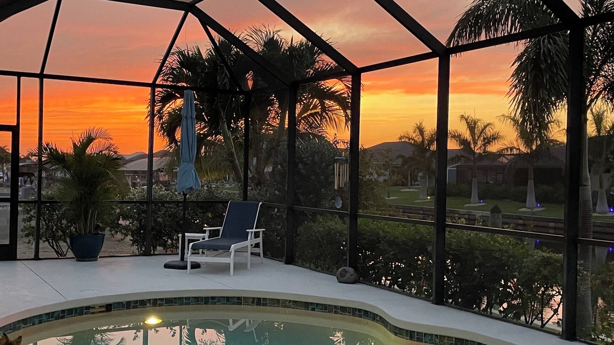 South Gulf Cove House | Relaxing 3 Bedroom - On the canal, private pool, boat dock & access to the gulf.