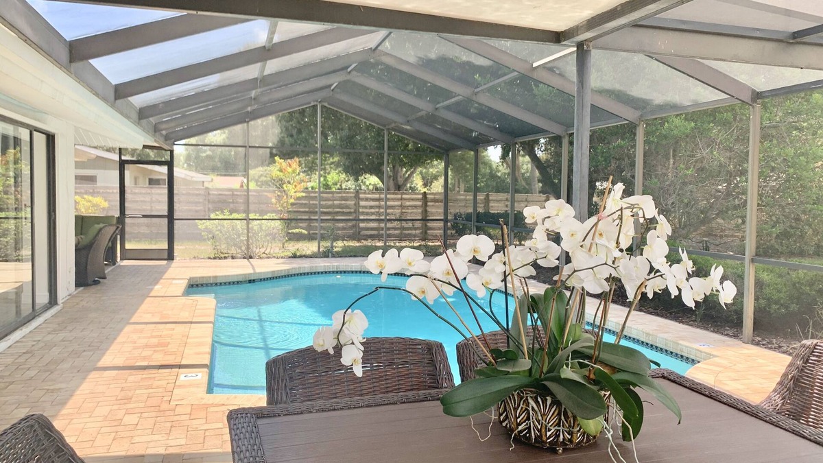 South Sarasota House | Relaxing 3BR/2Ba Oasis with Heated Pool.