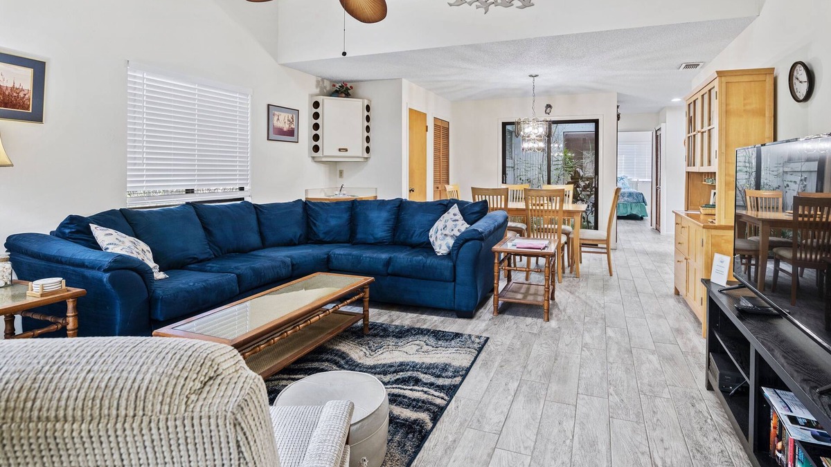 New Smyrna Beach Villa | Relaxing Beach Villa | Walk to Ocean + 3 Pools, Tennis & Trails