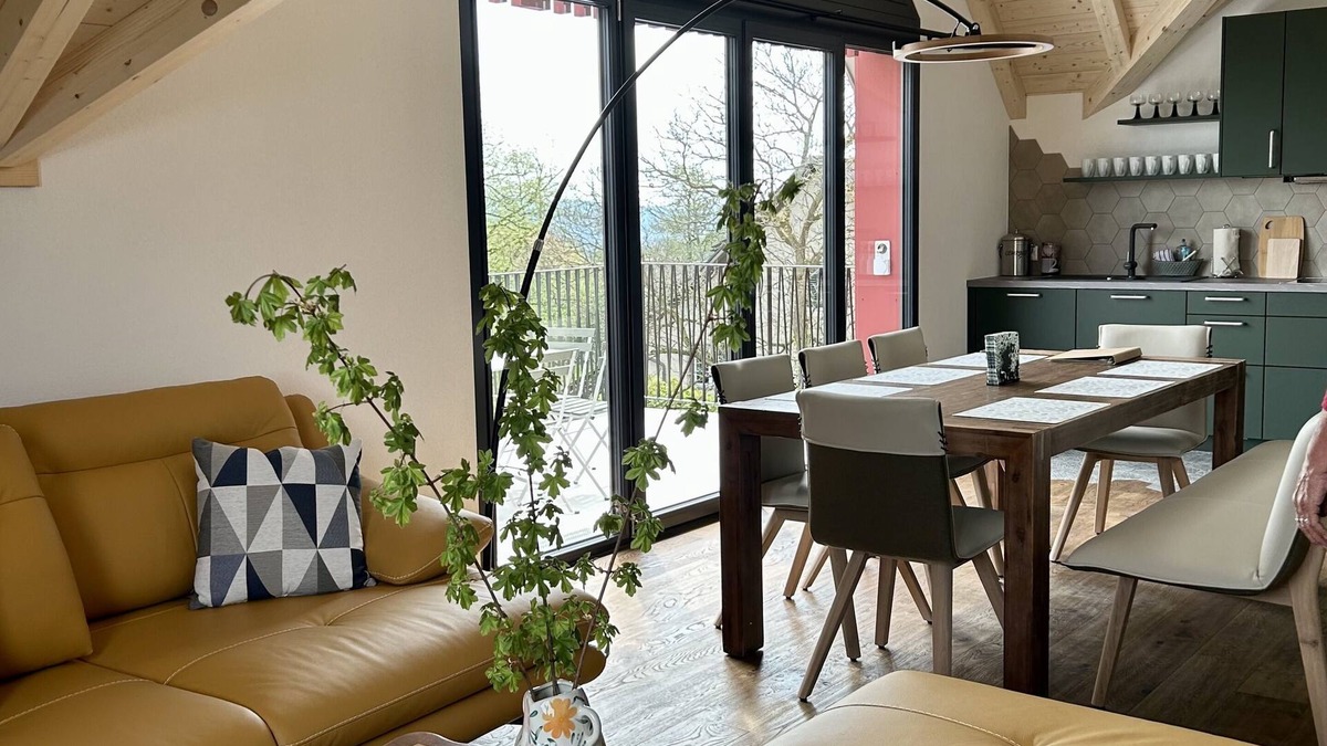 Waldi Apartment | Relaxing country retreat for up to 8 guests near Lake of Constance