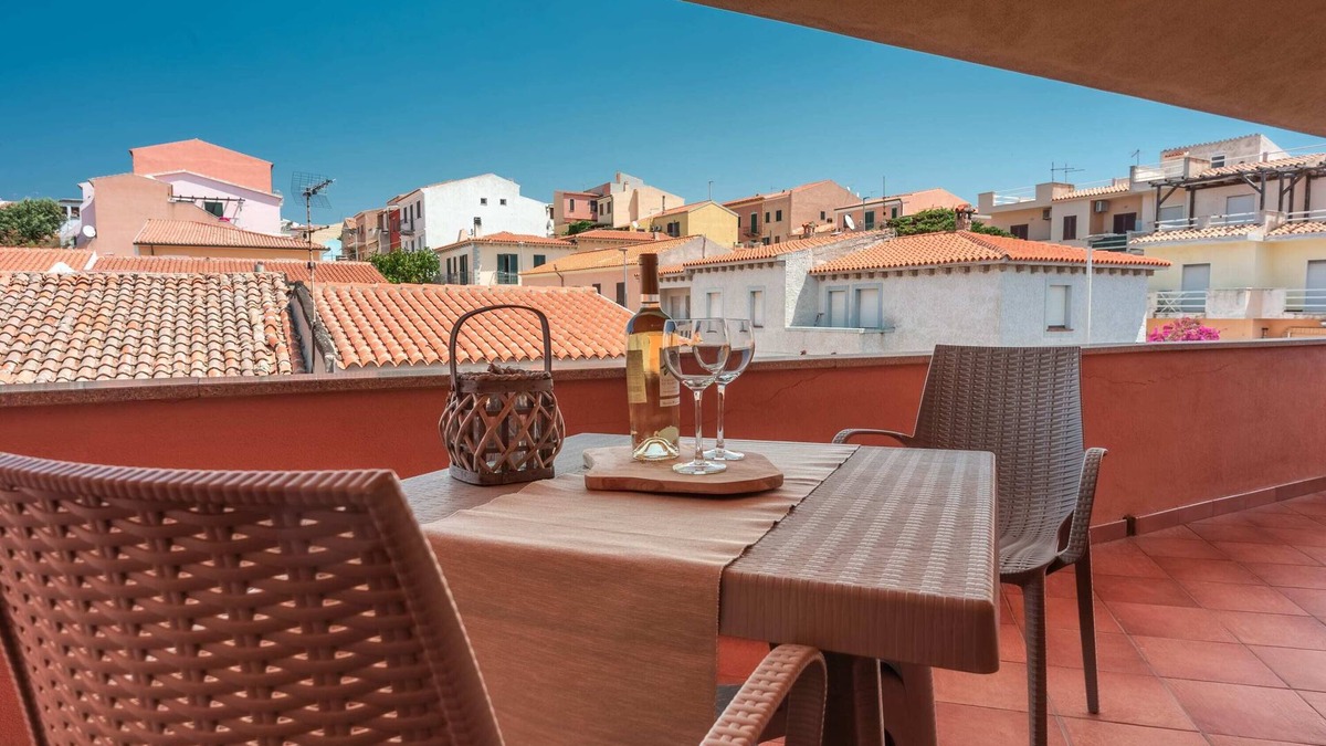 Santa Teresa di Gallura Apartment | Relaxing Cristal Blu 1Bedroom Apartment B5 sleeps5