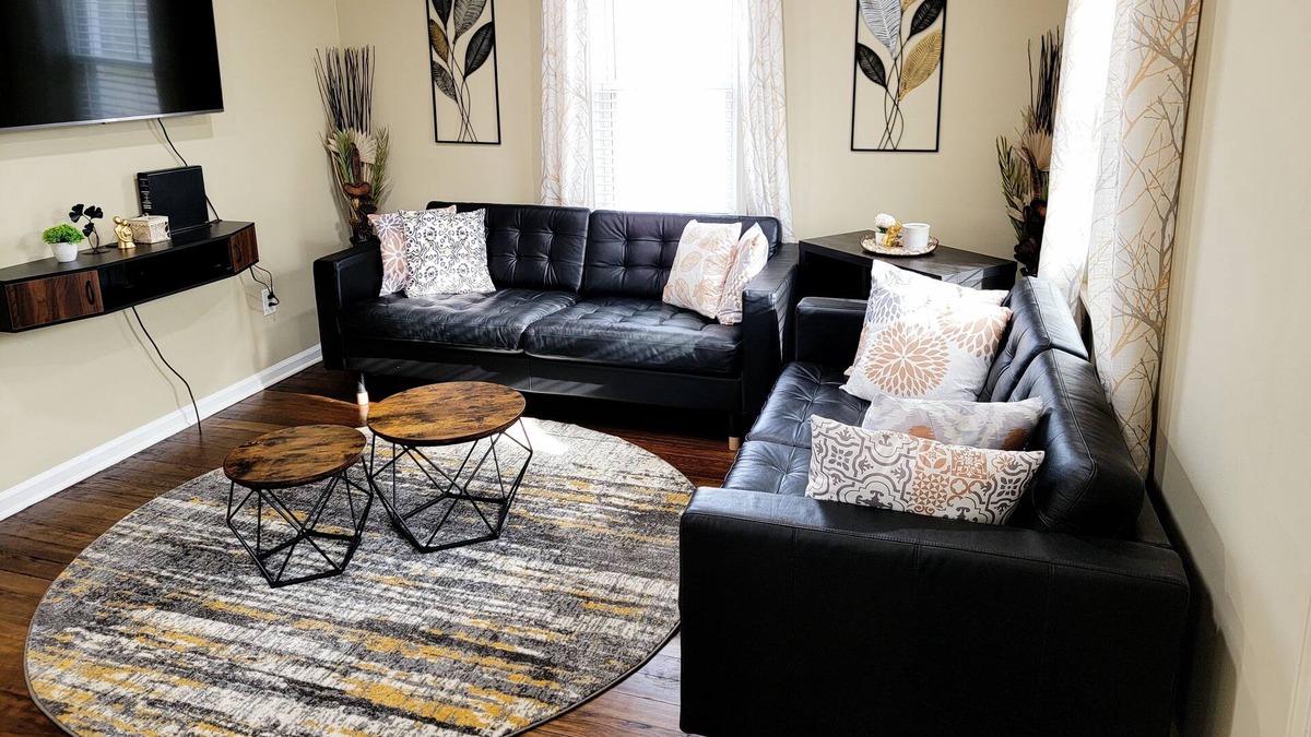 Dearborn House | Relaxing Modern Home accommodated for Families with privacy fence