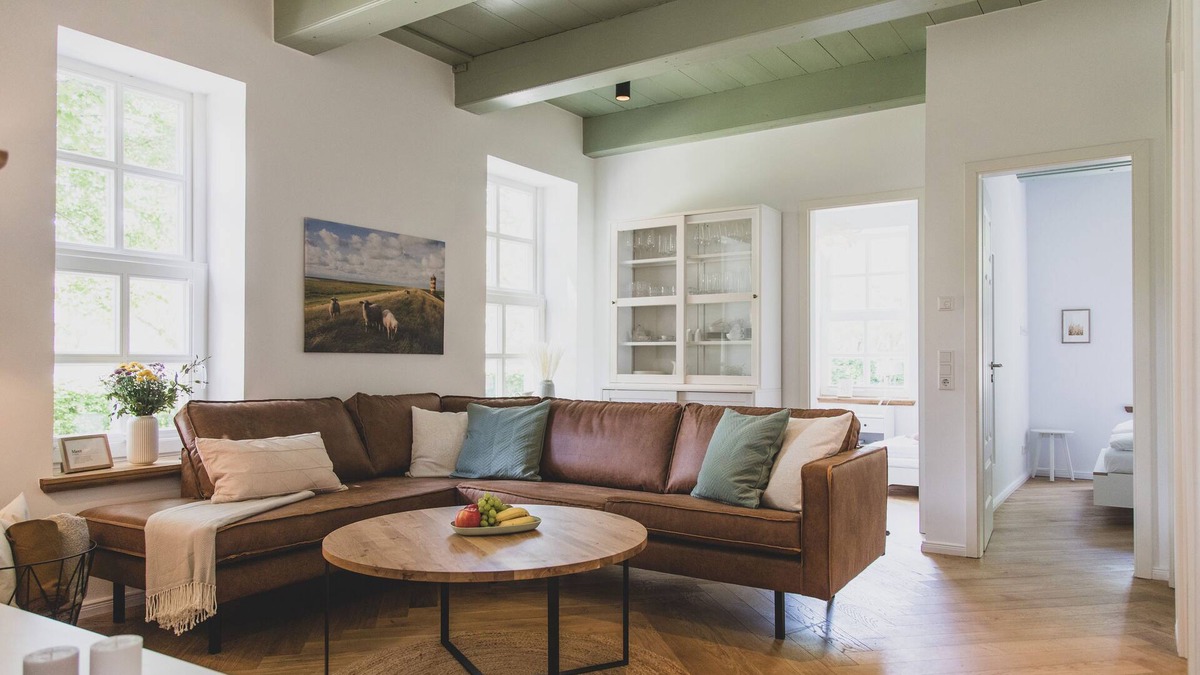 Upleward Apartment | "Relaxing time out at Gulfhof Boomgaarden: Pure relaxation and nature!"