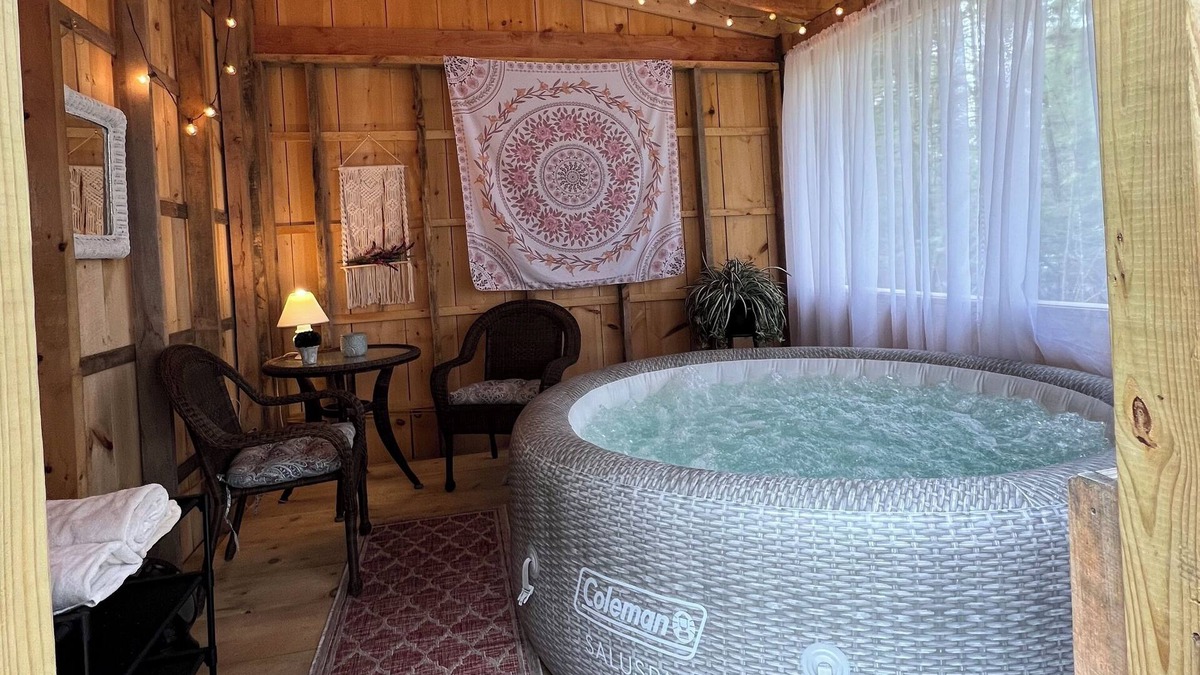 Middle Grove House | Relaxing tranquil setting, hot tub, fire pit; Pet friendly.