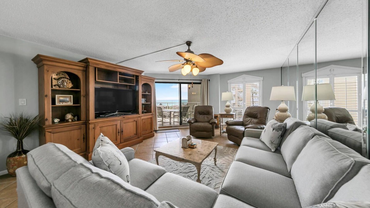 North West Florida Condo | Remodeled Beachfront beauty! Inlet Reef 416~ Seasonal Beach Service Included!