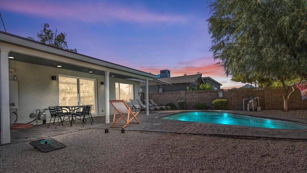 Park Scottsdale One House | Remodeled Modern Old Town Scottsdale Gem w/ Heated Pool!