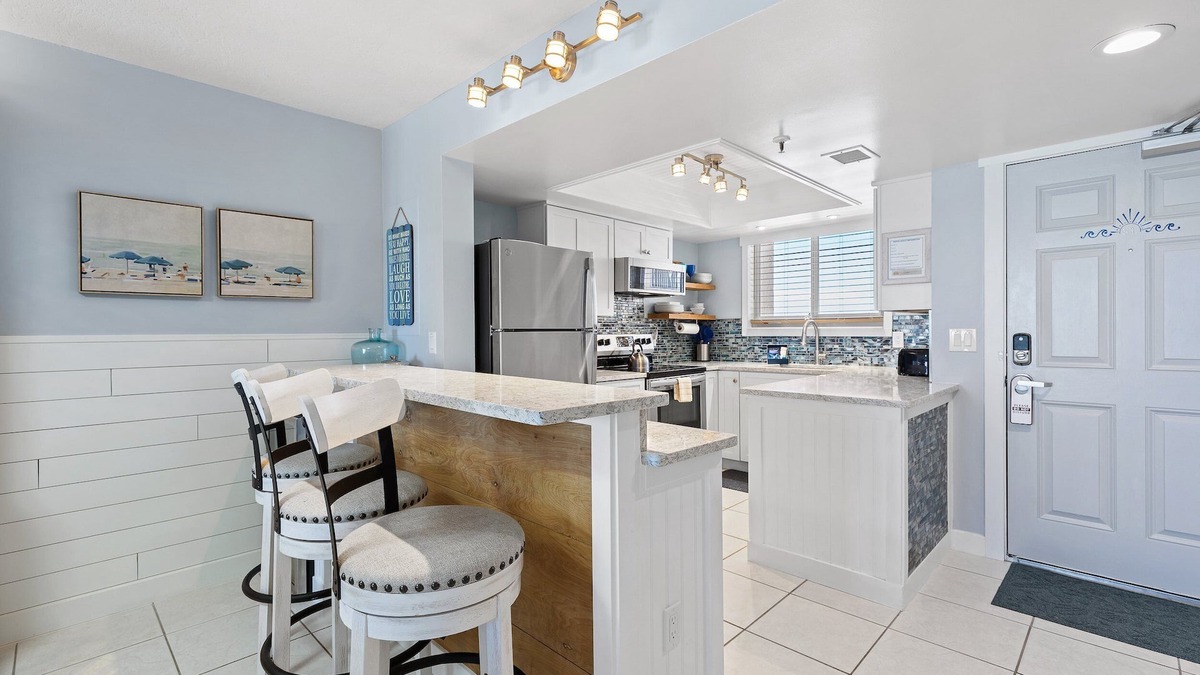 New Smyrna Beach Condo | Remodeled Oceanfront Condo - Balcony, Beach, Pool