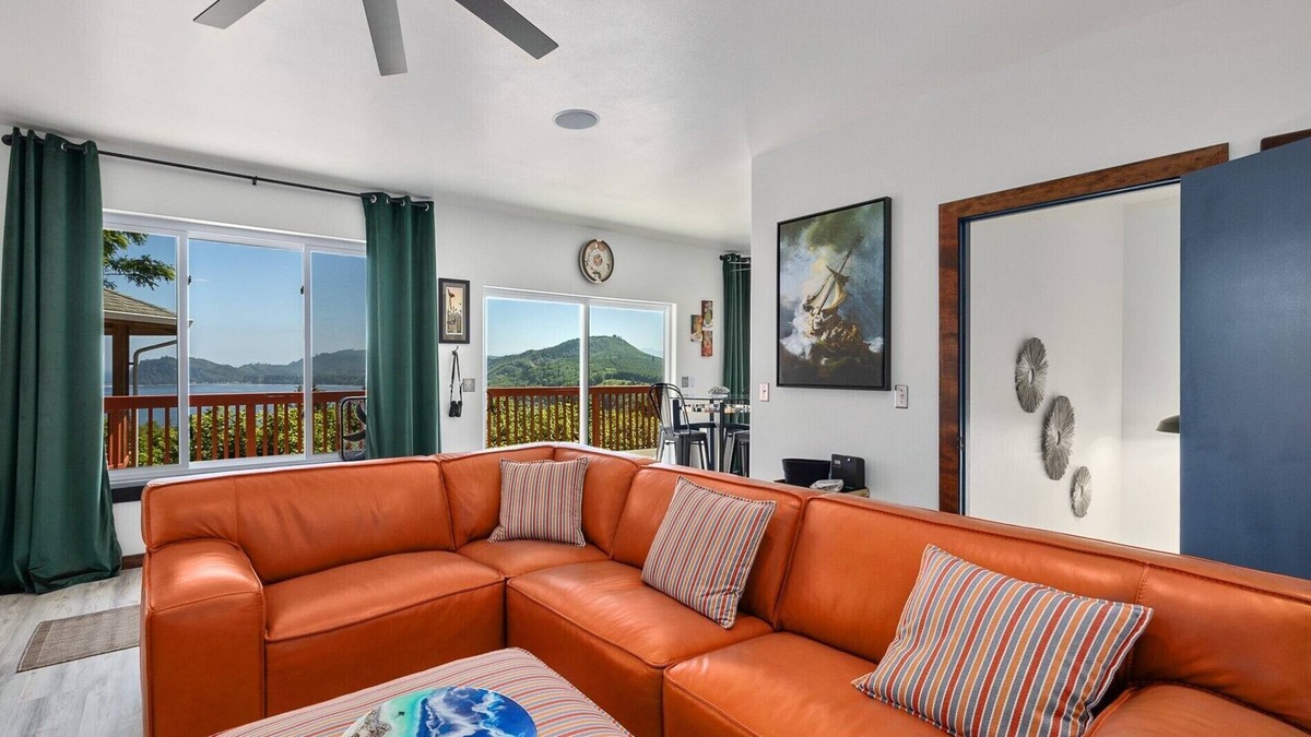 Sekiu House | Remodeled ocean view home directly above the Sekiu marina. Relaxation, renewal.