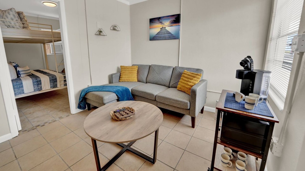 Crescent Beach Condo | Renovated 2 BDR Bungalow Steps to Beach w/ Kitchen