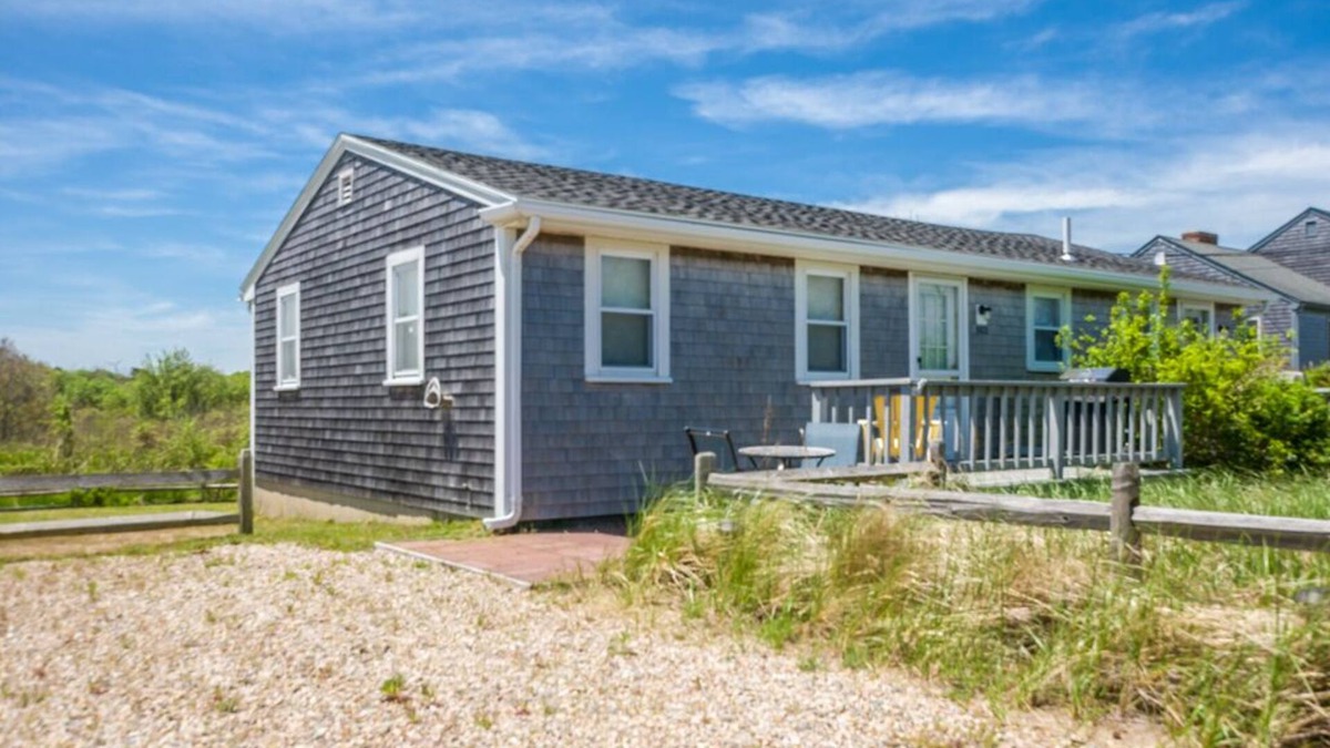 Sagamore Beach House | Renovated 2 bedroom left side of a duplex home with beach across the street