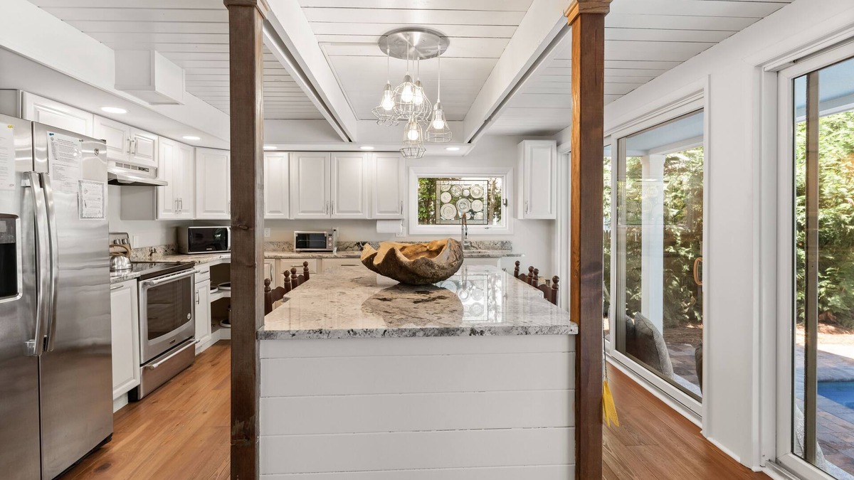 Rehoboth by the Sea House | Renovated in 2022, 5BR, heated pool, firepit, lush backyard character & charm!
