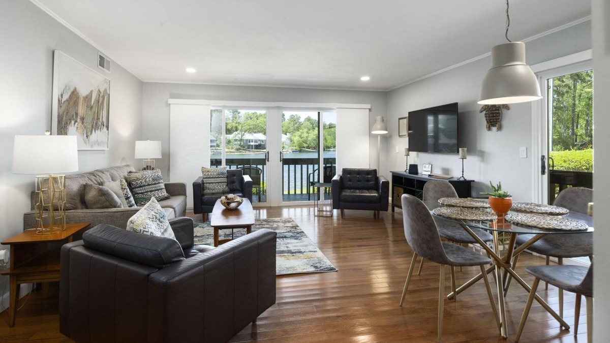 Pinehurst Condo | Renovated, Lakefront, Pinehurst #5, Ground Level, 2BR, 2BA, Pool, WiFi, Cable