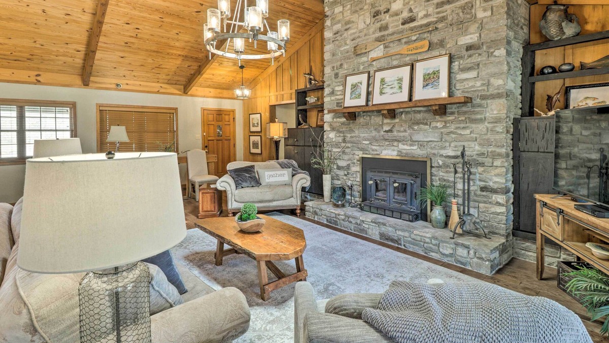 Boswell House | Renovated Riverfront Retreat w/Deck & Grill!