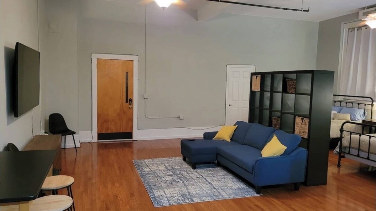 Morgantown Apartment | Renovated schoolhouse loft