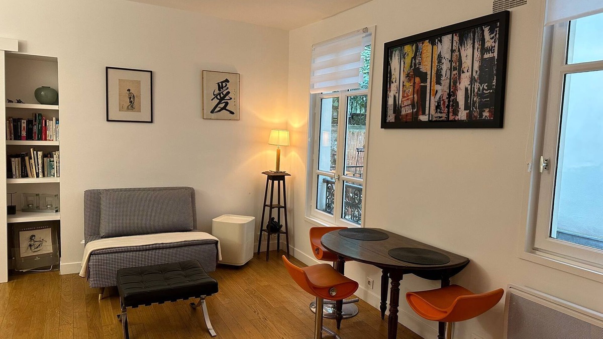 Montmartre Apartment | Renovated terrace apartment in Montmartre