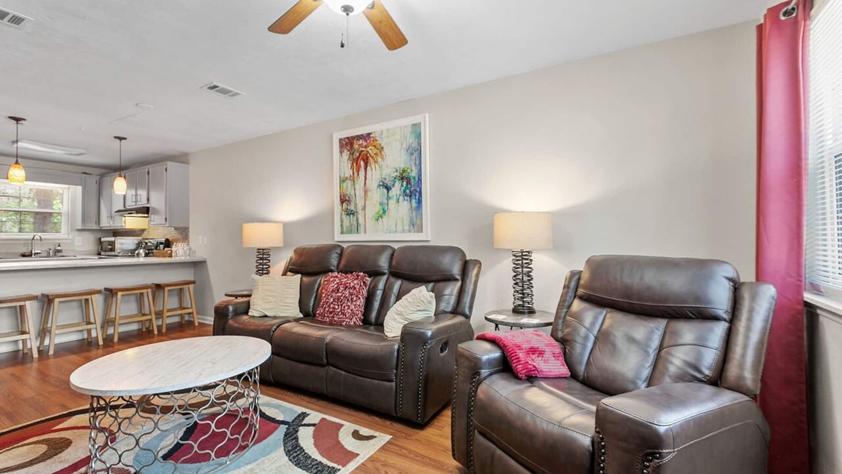 Tallahassee House | Renovated two-bedroom townhouse within walking distance to FSU.