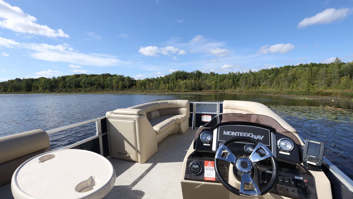 Ainsworth Cottage | Renovated Waterfront Northwoods Cabin with NEW 2024 Pontoon Boat and fire pit