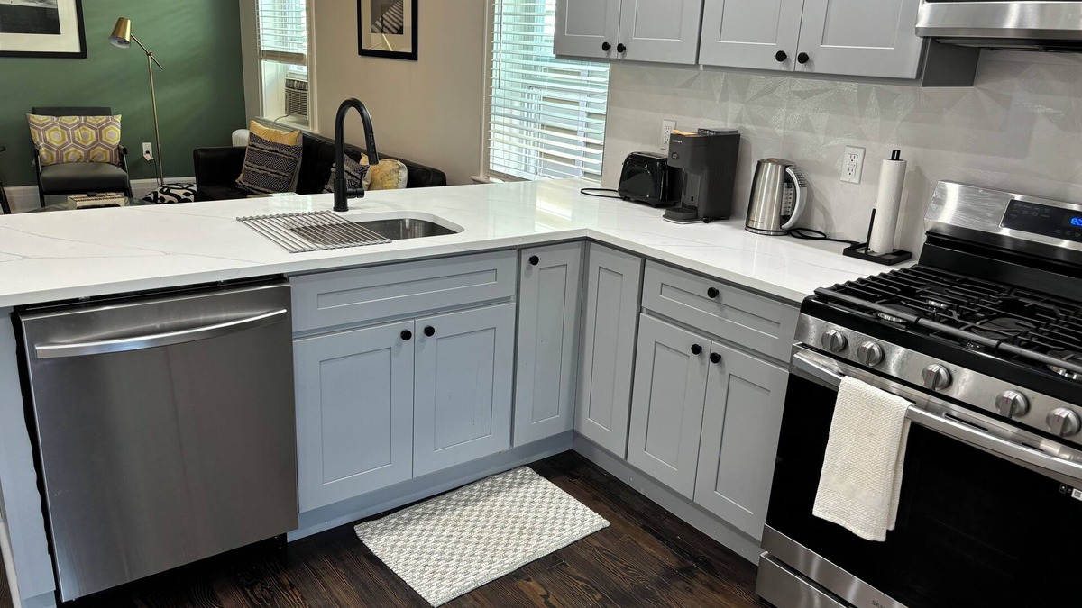 West Side Apartment | Renovated1-bedroom apartment on quiet block close to NYC in Jersey City.