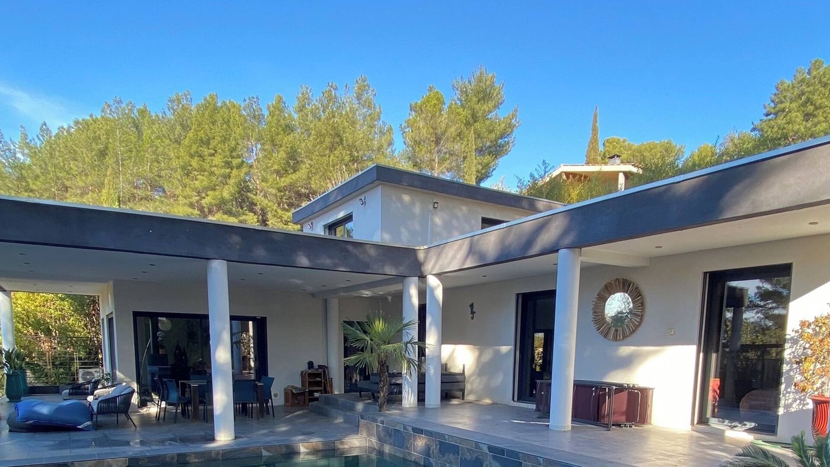 Grand Sud Villa | Rent contemporary architect villa 200m2 Aix en Provence