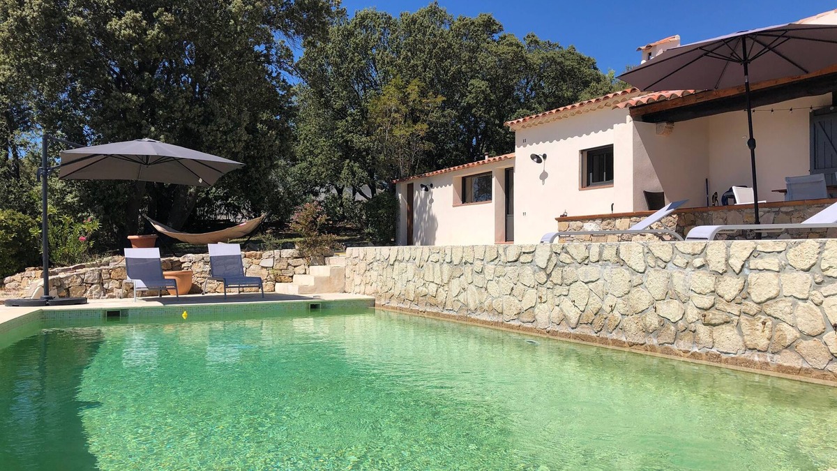 Ampus Villa | Rent house sleeps 8 with pool, private estate in Tourtour (83)