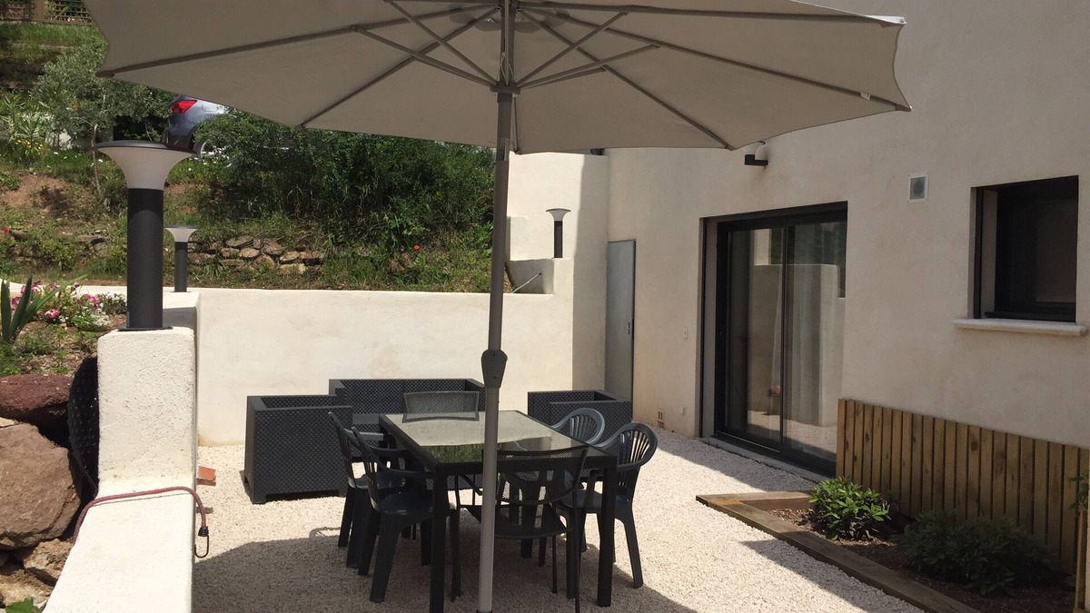 Roquebrune-sur-Argens Apartment | Rental for 4 people on the ground floor in villa