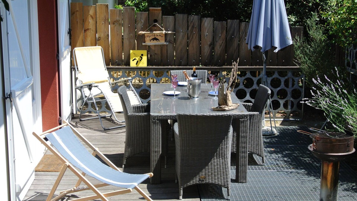 Soulac-sur-Mer House | Rental Type T2 'Esprit de la Mer' Turquoise Trend.