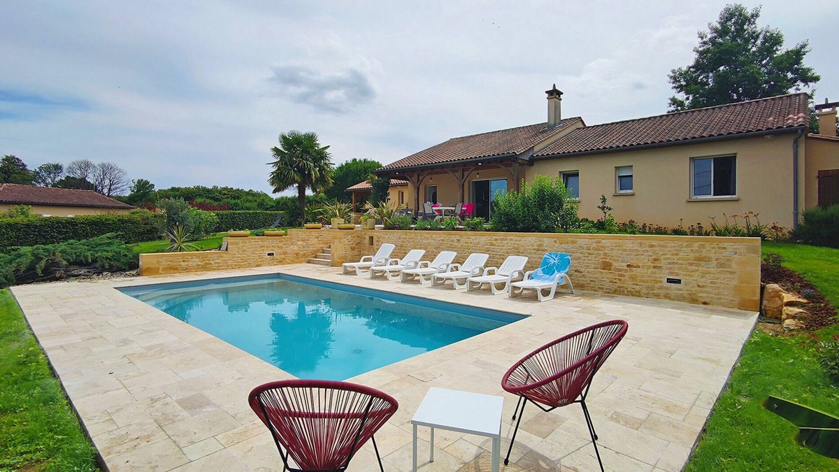 Saint-Crepin-et-Carlucet House | Residence Pesquier Périgord, heated swimming pool