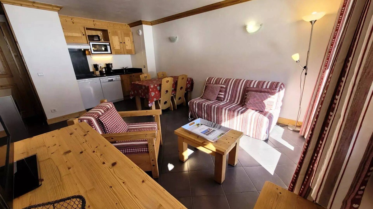Val Cenis Apartment | Residence Le Criterium - 3 pieces for 6 persons