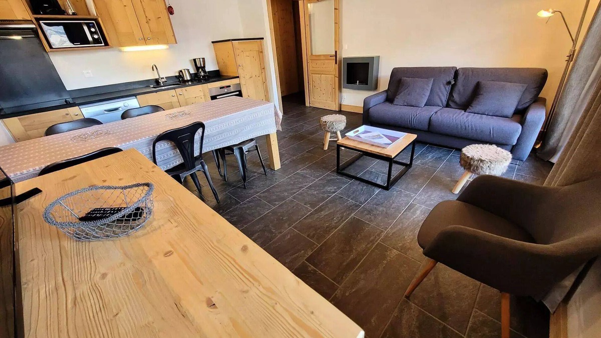 Val Cenis Apartment | Residence Le Criterium - 3 pieces for 6 persons