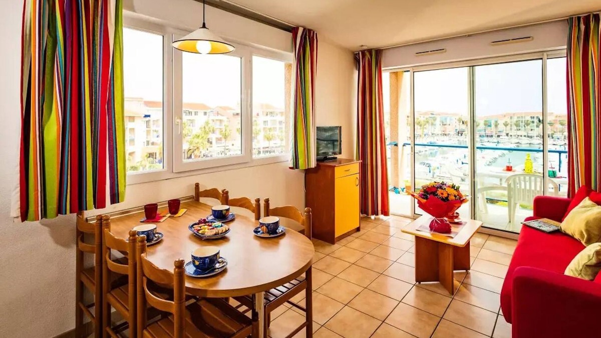Plage d'Argeles Apartment | Residence Mer & Golf Port Argelès* - Studio 4 People - Harbor Side