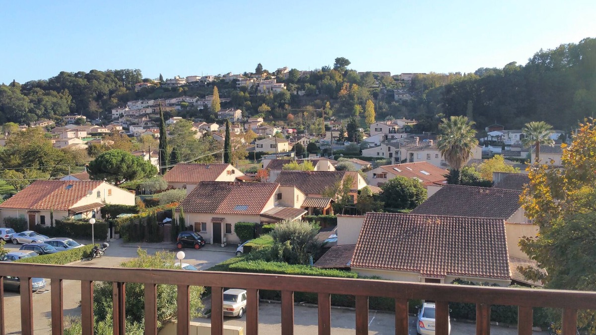 Bastide Giraud Apartment | Residence Provençale Pool Parking WIFI 2 kms Sea Villeneuve Loubet 2 Rooms