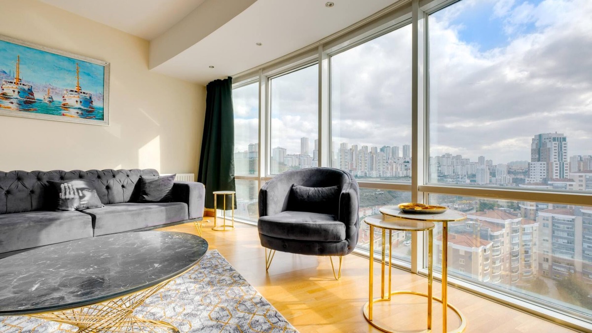 Basaksehir Apartment | Residence with City View Near Mall of Istanbul