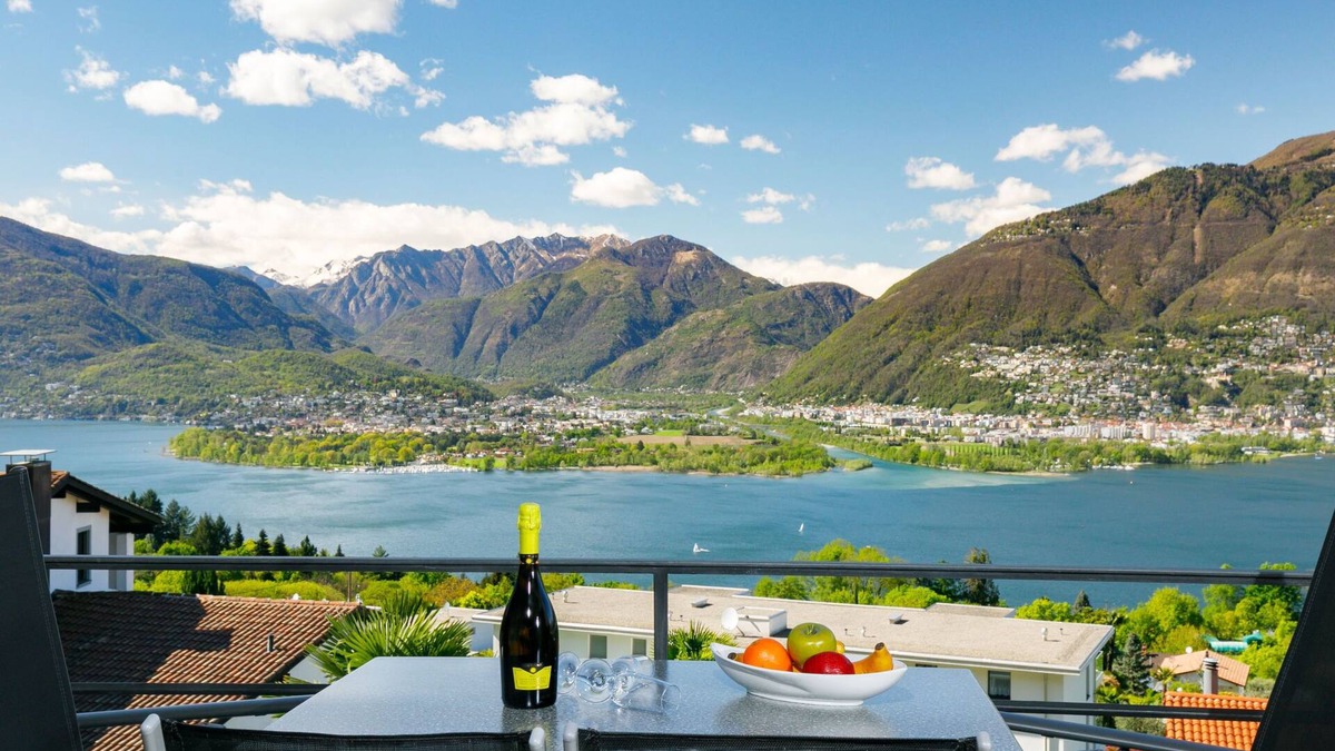 Piazzogna Apartment | Residenza Miralago Apt. A5 by Interhome