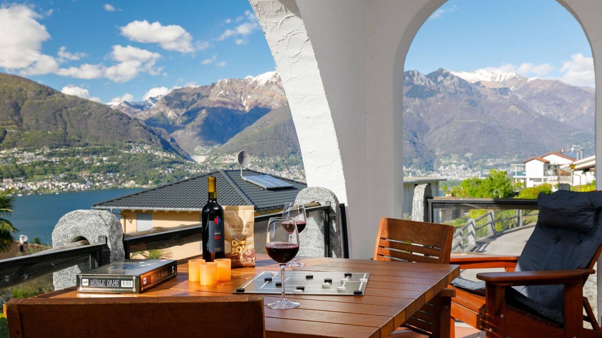 Piazzogna Apartment | Residenza Miralago Apt. D33 by Interhome
