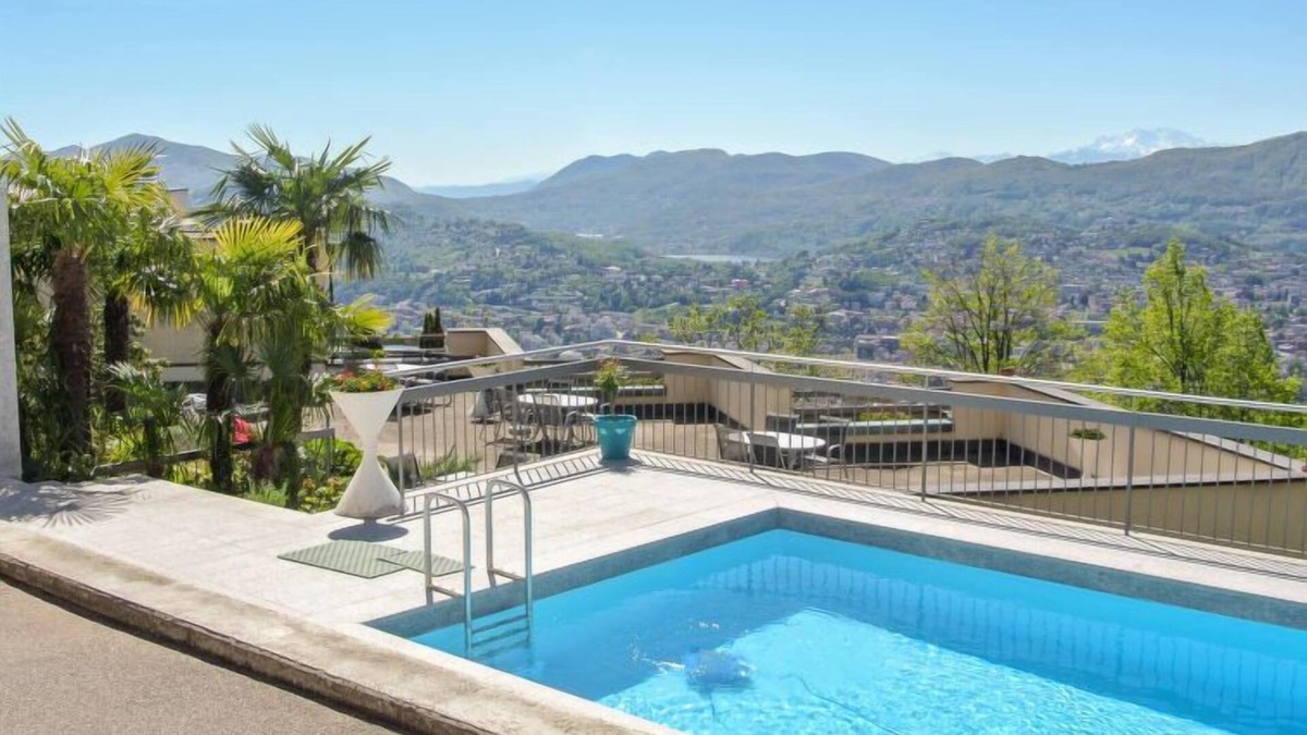 Lugano Apartment | Residenza Monte Bré - Apt.204 Haus1 by Interhome