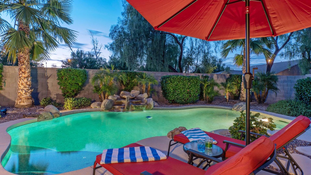 Power Ranch House | Resort Amenities: Pvt Htd POOL, Putt Green, Patio & Gas Grill & Fire Tbl, TVs All BRs,