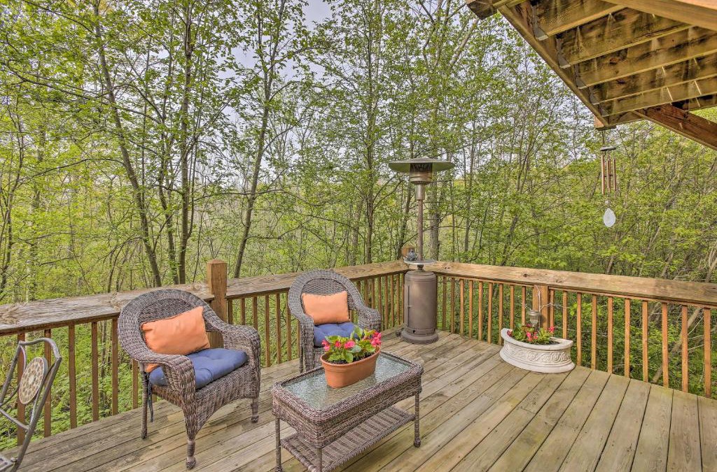 Oceana County House | Resort Cabin with Fire Pit Golf, Hike and Play!